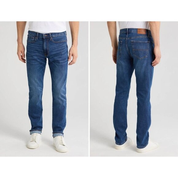 Lucky Brand 121 Mens Heritage Slim Straight Denim Jeans Size 38x30 Blue AN EXC - Picture 1 of 13